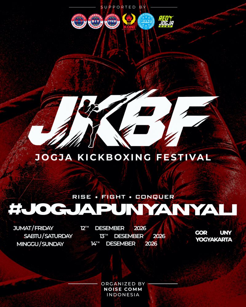 JKBF 2026 Jogja: Kickboxing dan Festival Musik